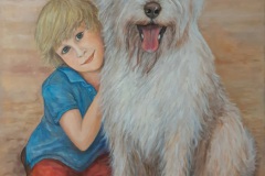 Junge-mit-seinem-Hund