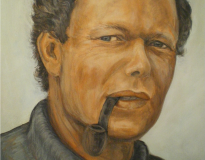 PortraitMannMitPfeife