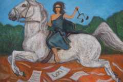 Justitia-die-Paragraphenreiterin
