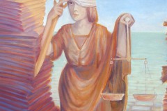 Justitia-im-Aktenmeer