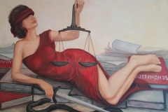 Justitia-macht-Pause
